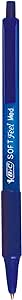 PENNA BIC A SCATTO SOFT FEEL MED- BLU