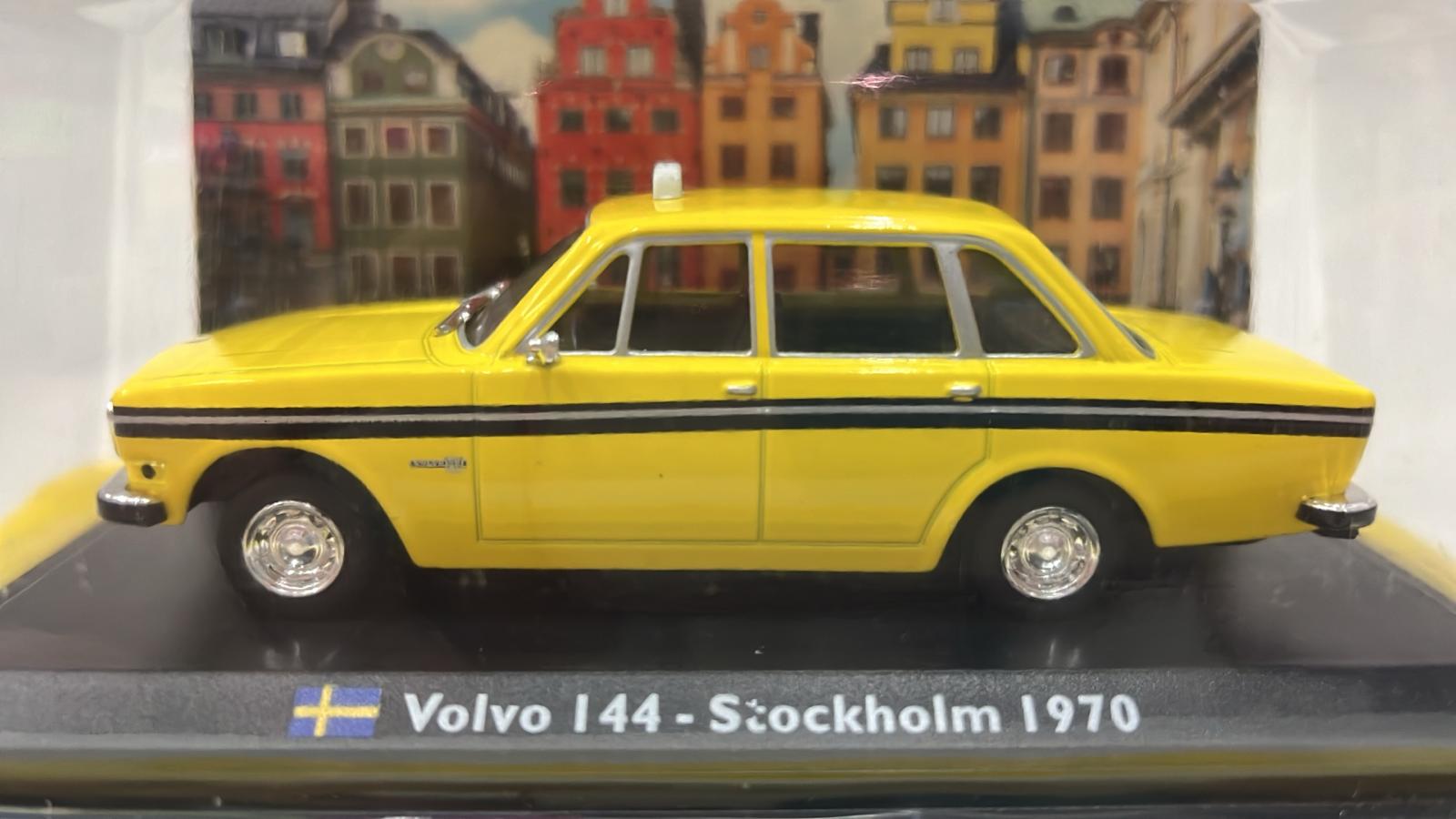 TAXI VOLVO 144 - STOCKHOLM 1970