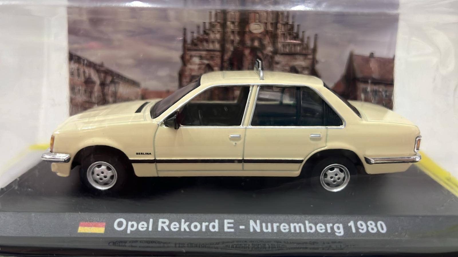 TAXI OPEL REKORD E - NUREMBERG 1980