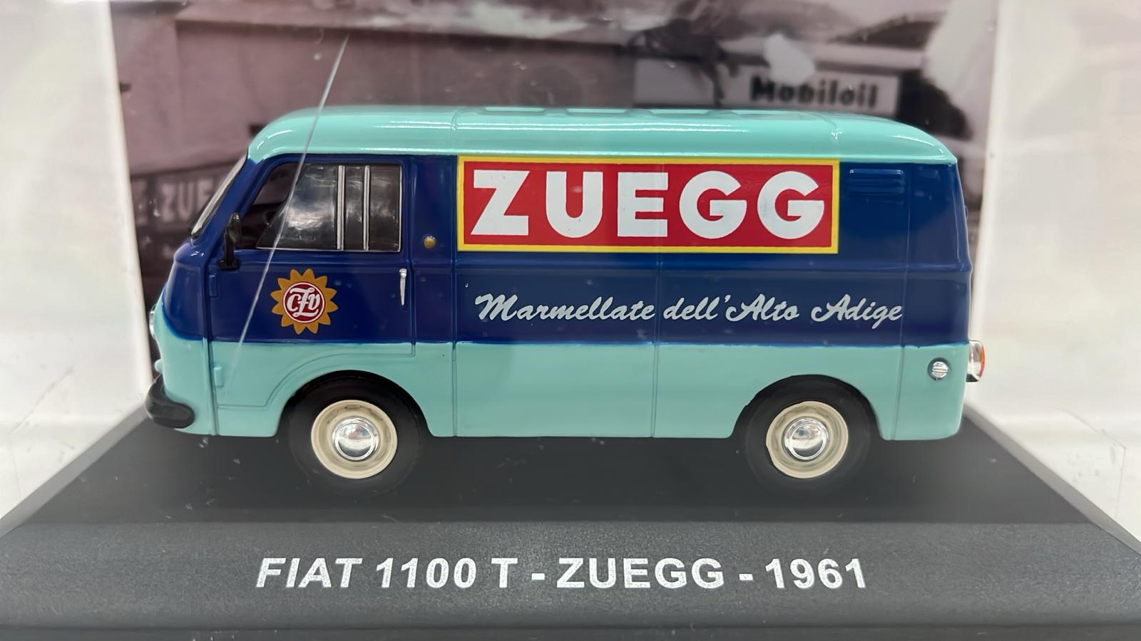 FURGONE PUBBLICITARIO FIAT 1100 T - ZUEGG 1961
