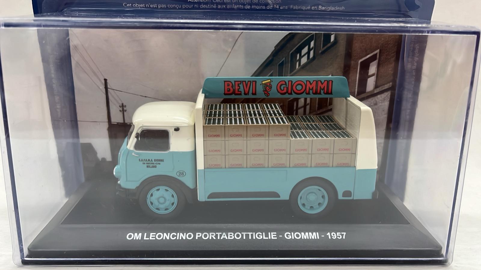 FURGONE PUBBLICITARIO OM LEONCINO - GIOMMI 1957