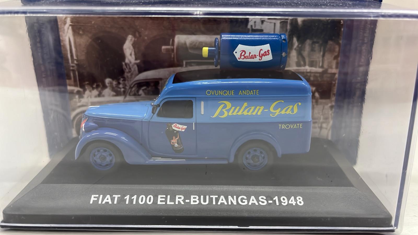FURGONE PUBBLICITARIO FIAT 1100 ELR - BUTANGAS 1948