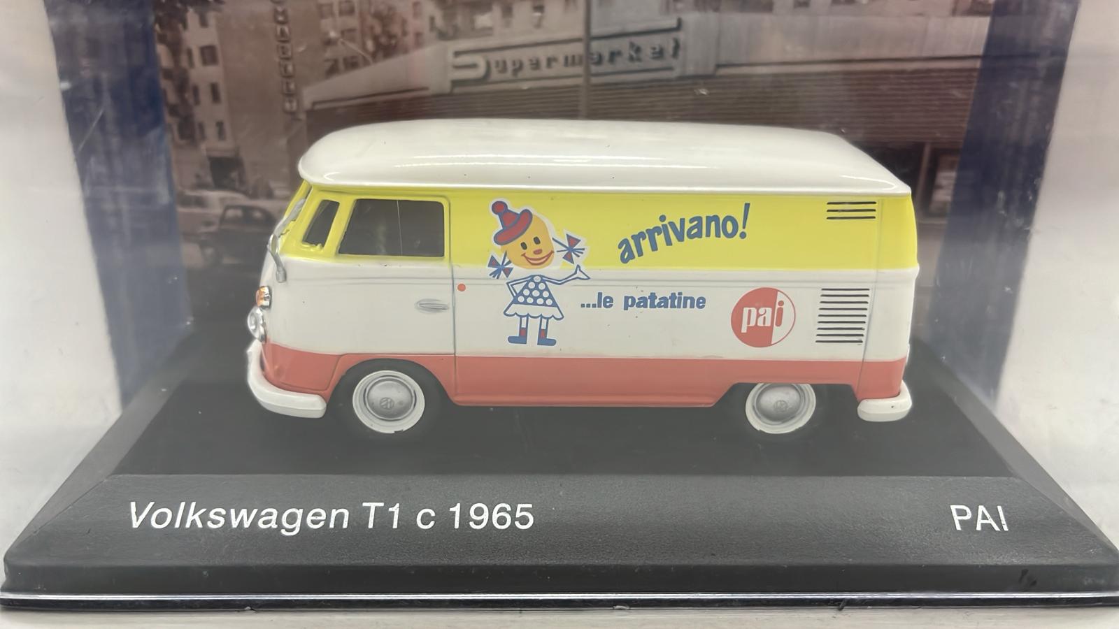 FURGONE PUBBLICITARIO VOLKSWAGEN T1 C 1965 PAI