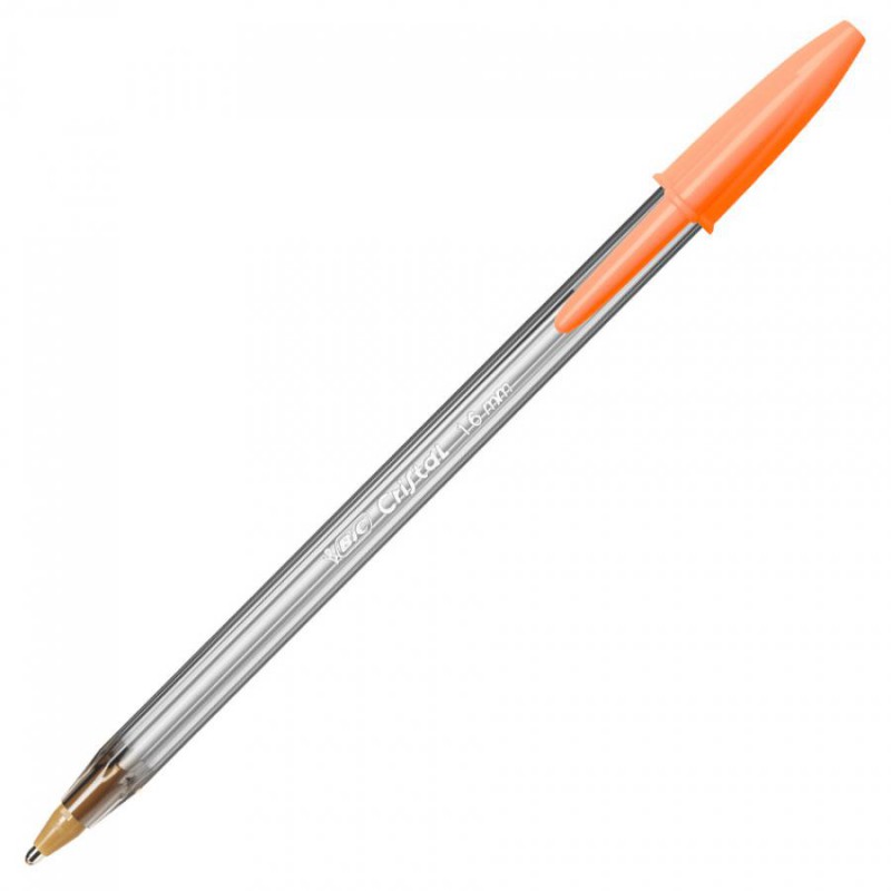 PENNA BIC CRISTAL LARGE 1,6mm - ARANCIO