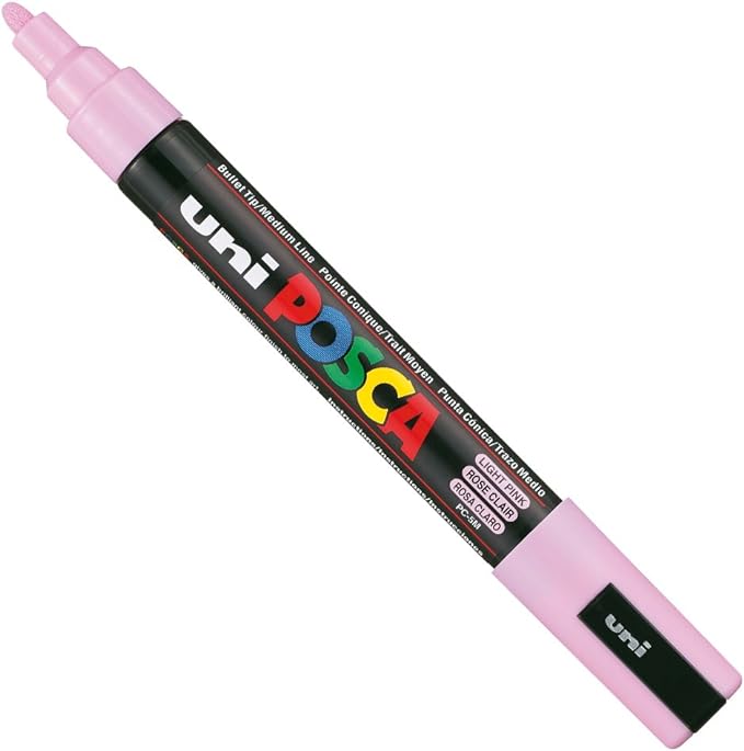 PENNARELLO MARKER UNIPOSCA PC-5M - ROSA CHIARO