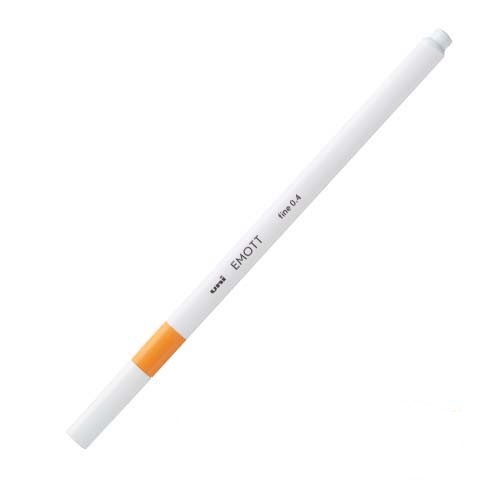 UNI MITSUBISHI FINELINER EMOTT 0,4mm ARANCIO