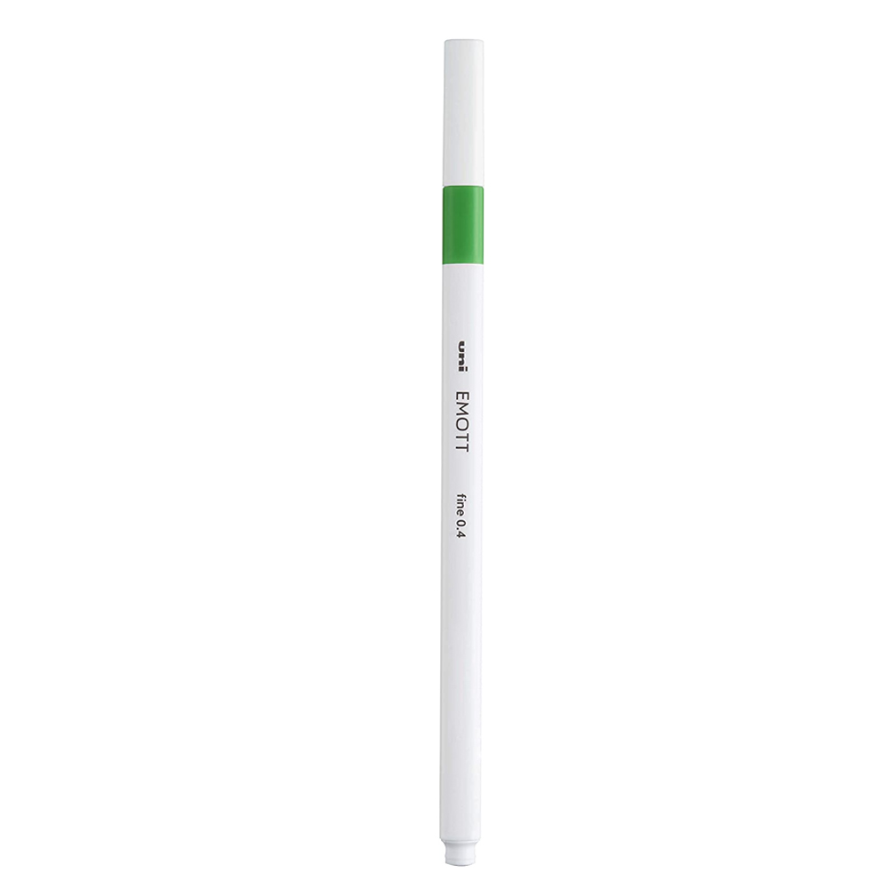 UNI MITSUBISHI FINELINER EMOTT 0,4mm VERDE