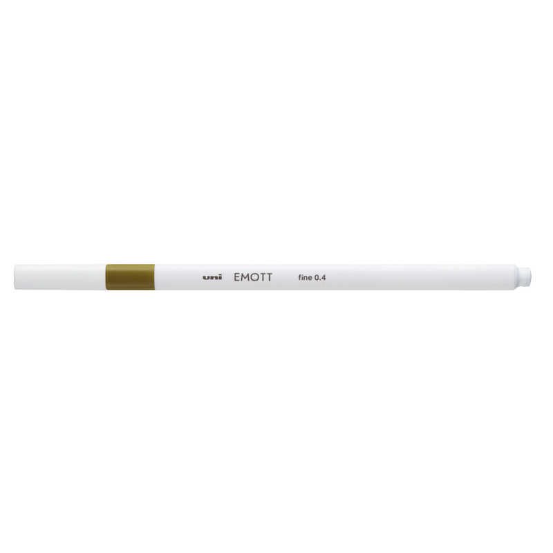 UNI MITSUBISHI FINELINER EMOTT 0,4mm SENAPE