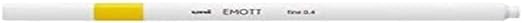 UNI MITSUBISHI FINELINER EMOTT 0,4mm GIALLO
