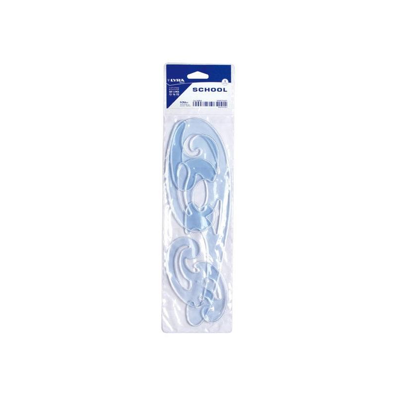 CURVILINEA SCHOOL SET 3 PEZZI - LYRA