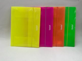 CARTELLINA C/ELASTICO PPL COLOURBOOK