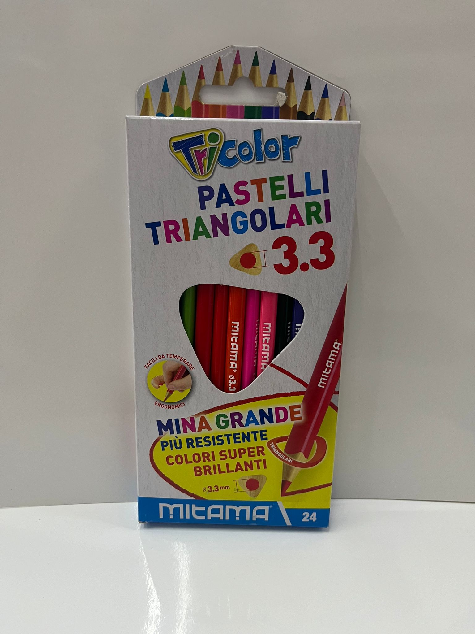 MITAMA 24 PASTELLI TRIANGOLARI 3.0