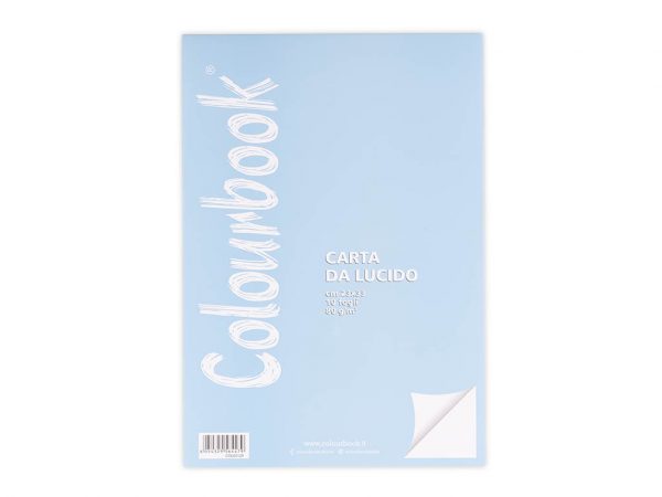 BLOCCO CARTA LUCIDA 23x33 10 FOGLI - COLOURBOOK