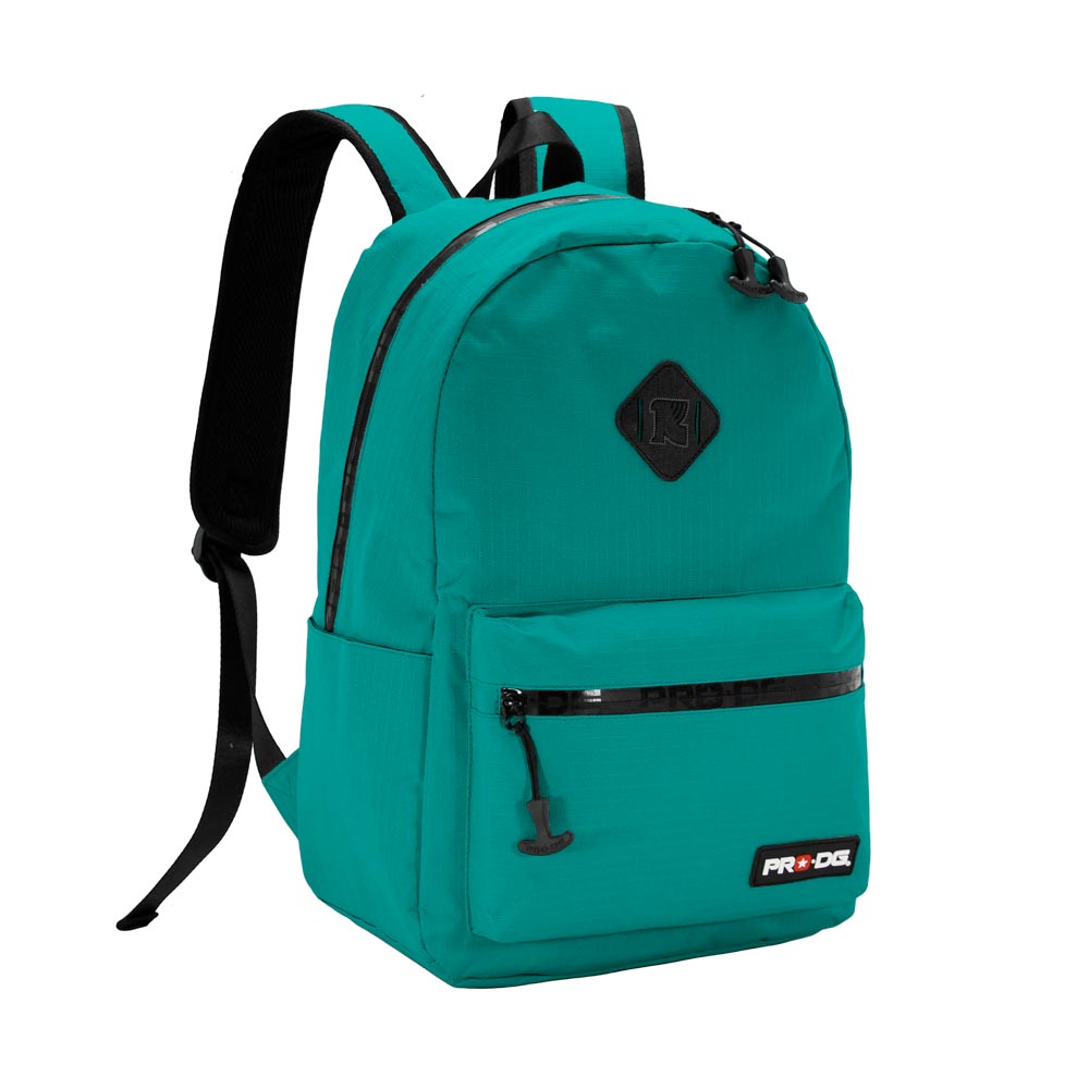 ZAINO SMART MONOSCOMPARTO, TASCA INTERNA IMBOTTITA PER DISPOSITIVI ELETTRONICI, TASCHE LATERALI APERTE E SPALLACCI IMBOTTITI - PRODG