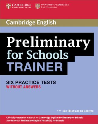 PRELIMINARY FOR SCHOOLS TRAINER